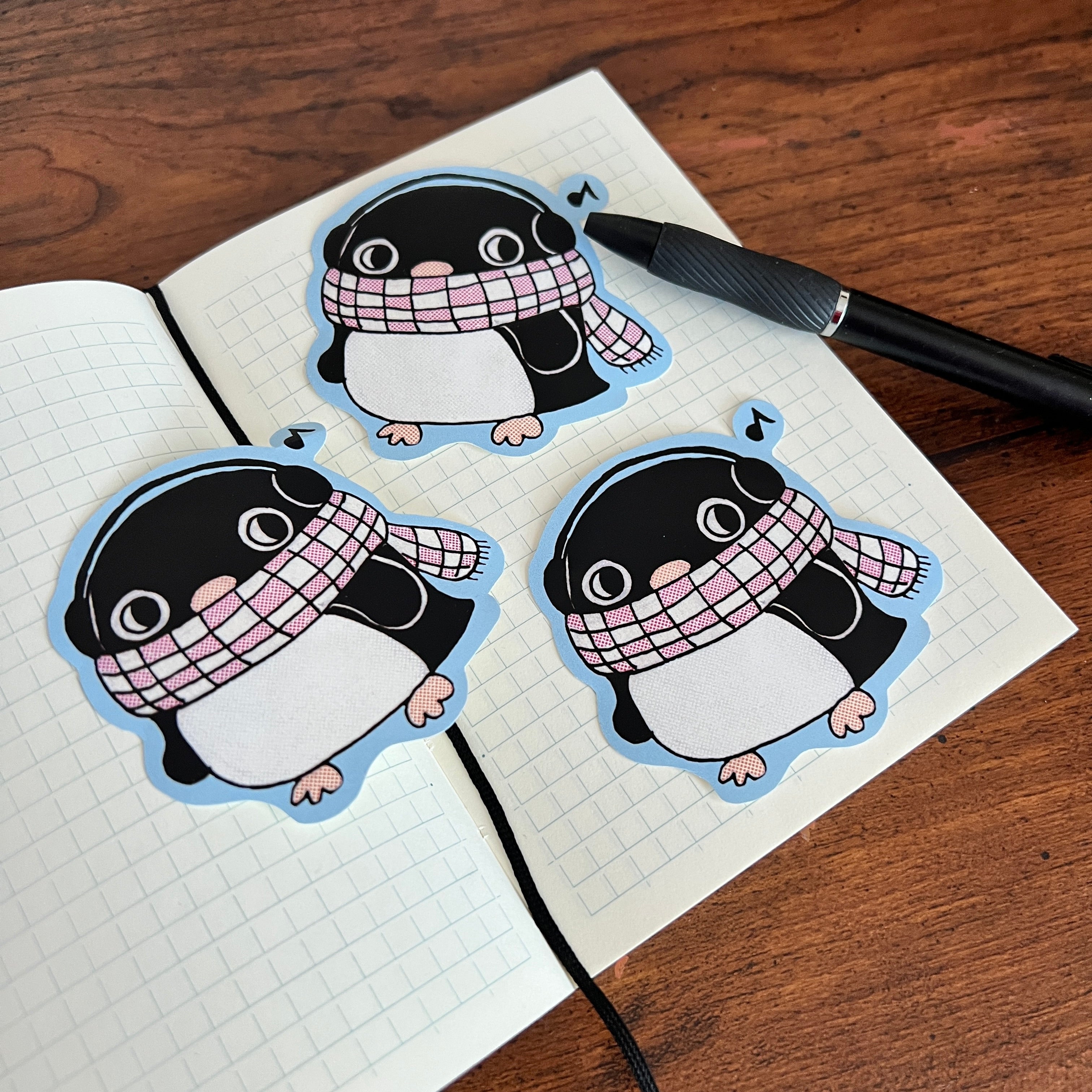 chilly penguin sticker