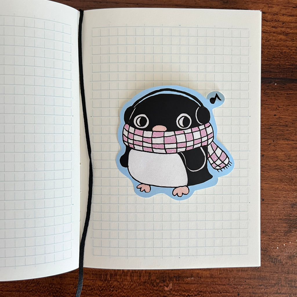 chilly penguin sticker