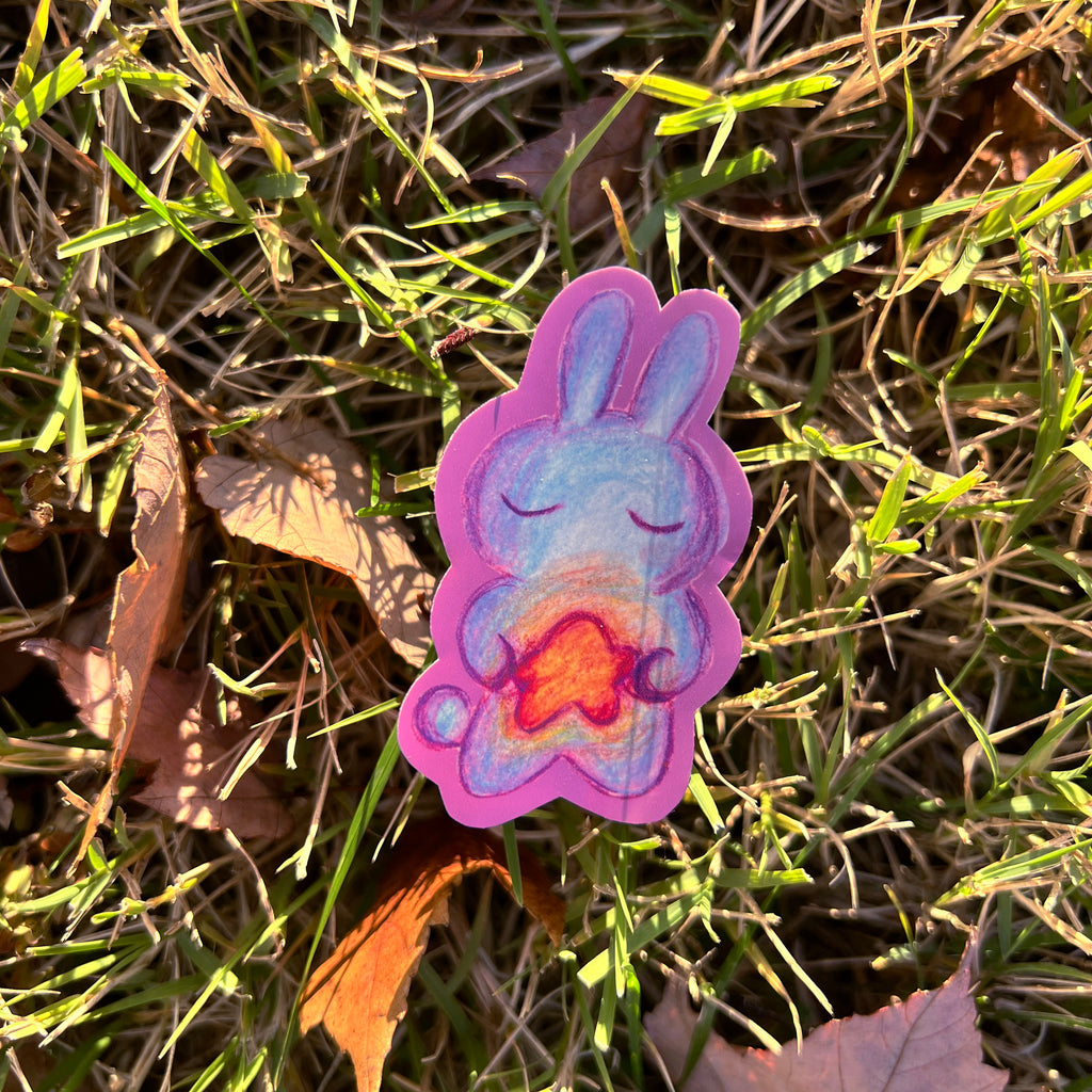 ‘Wishful Bunny’ Sticker