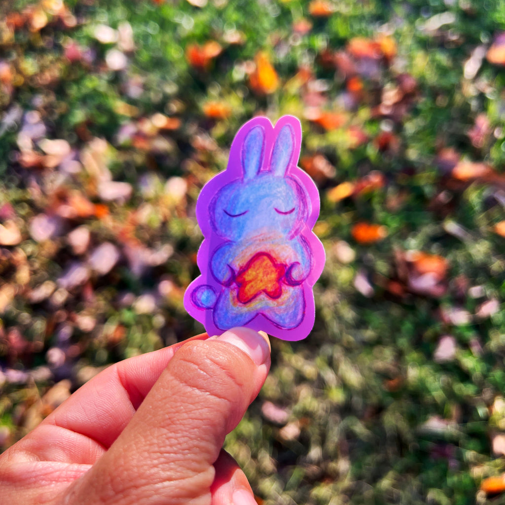 ‘Wishful Bunny’ Sticker
