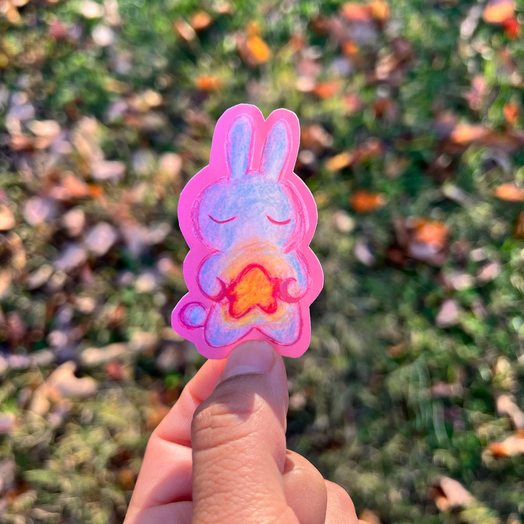 ‘Wishful Bunny’ Sticker