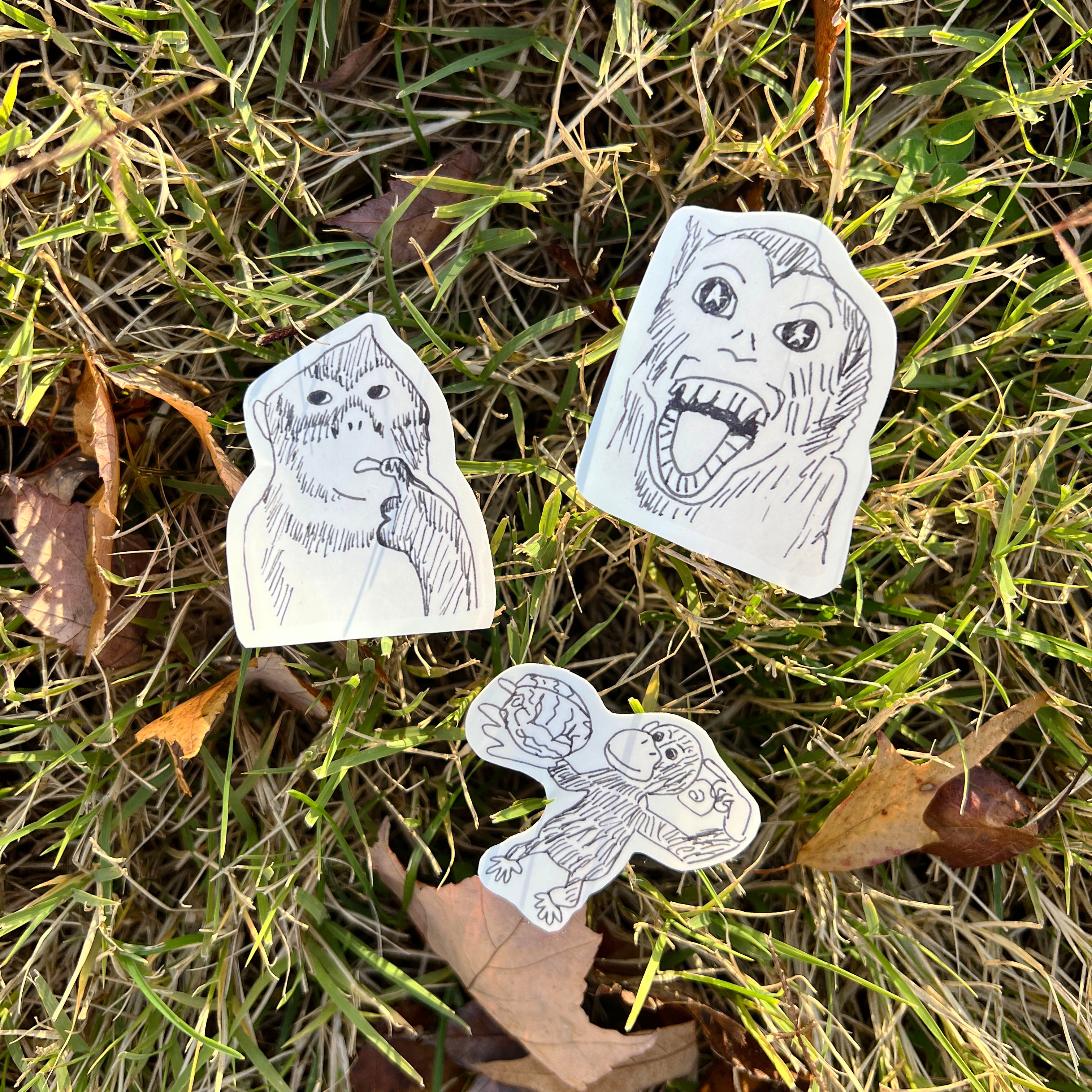 meme monkeys sticker pack