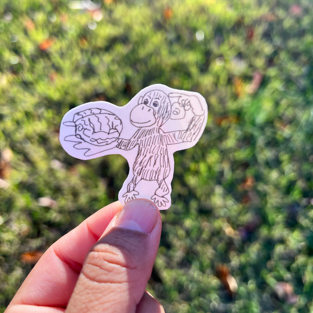 meme monkeys sticker pack